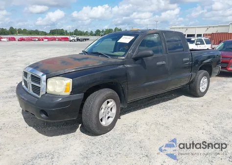 2006 Dodge Dakota Slt from USA, damaged, VIN 1D7HE48K06S533762